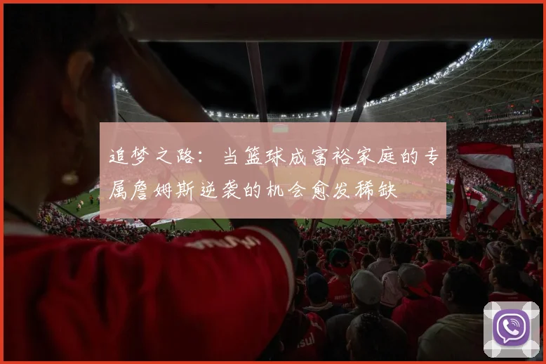 追梦之路：当篮球成富裕家庭的专属詹姆斯逆袭的机会愈发稀缺